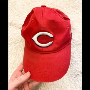 🌸 Cincinnati reds team MLB red logo baseball hat
